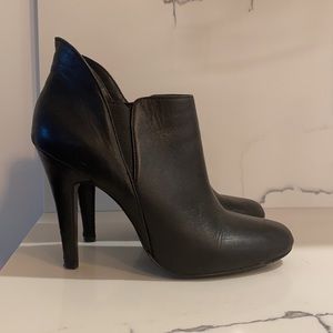BCBG Black Booties